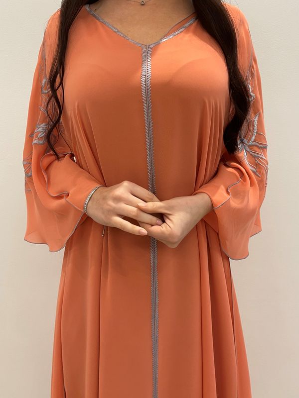 Chiffon Machine Embroidery